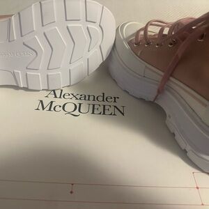 Alexander McQueen Blush Pink Sneakers
